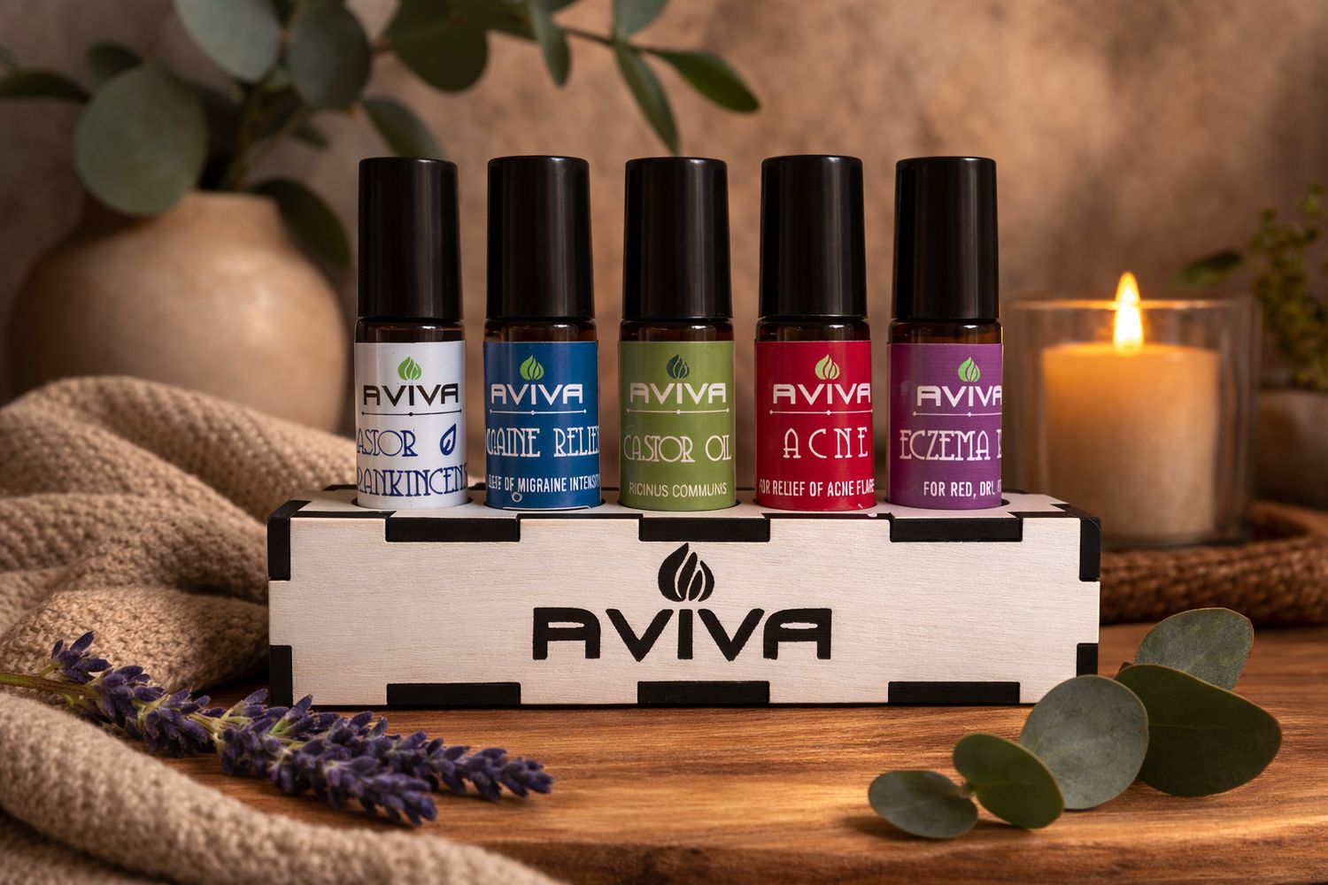 AVIVA Everyday Rescue Roller Set of 5