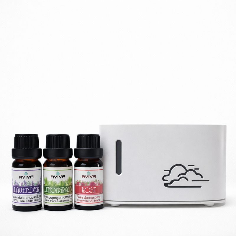 Cloud Diffuser with 3 Essential Oils | 160ml | USB
