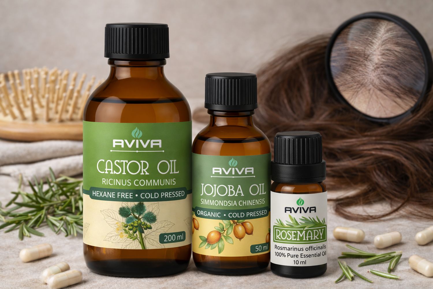 Hair Combo - FREE 10ml ROSEMARY