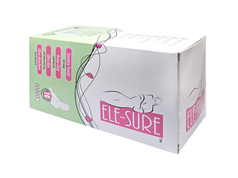 Ele-Sure Feminine Pads | 10 pads