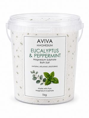 Magnesium Bath Salts 500g to 20kg  (Eucalyptus Peppermint)