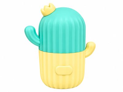 Cacti Silicone Ice Roller TURQUOISE/YELLOW