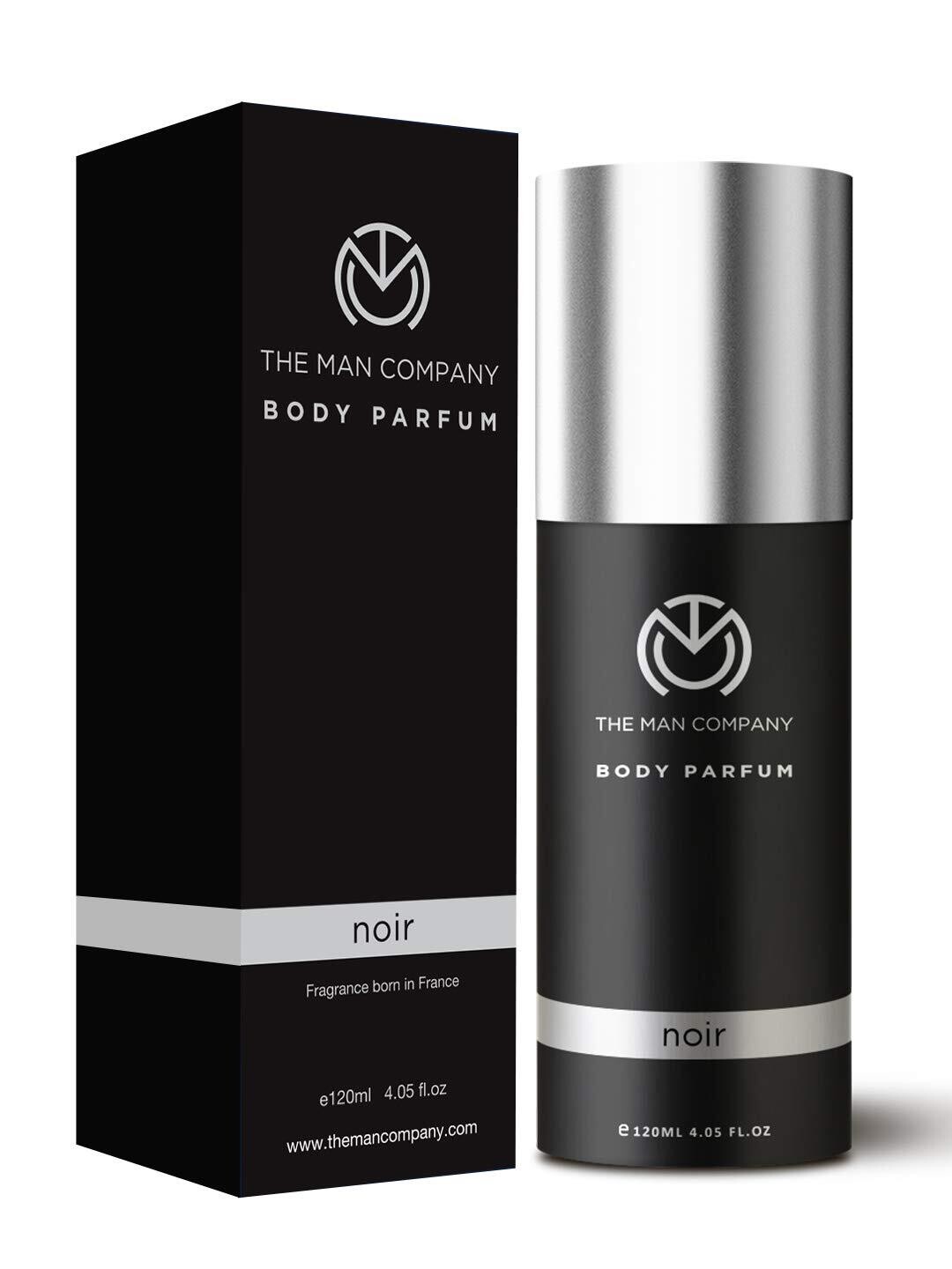 The Man Company Non-Gas Body Perfume For Men - Noir (120 Ml) | No Gas Deodorant | Body Spray For Men | Long Lasting Fragrance