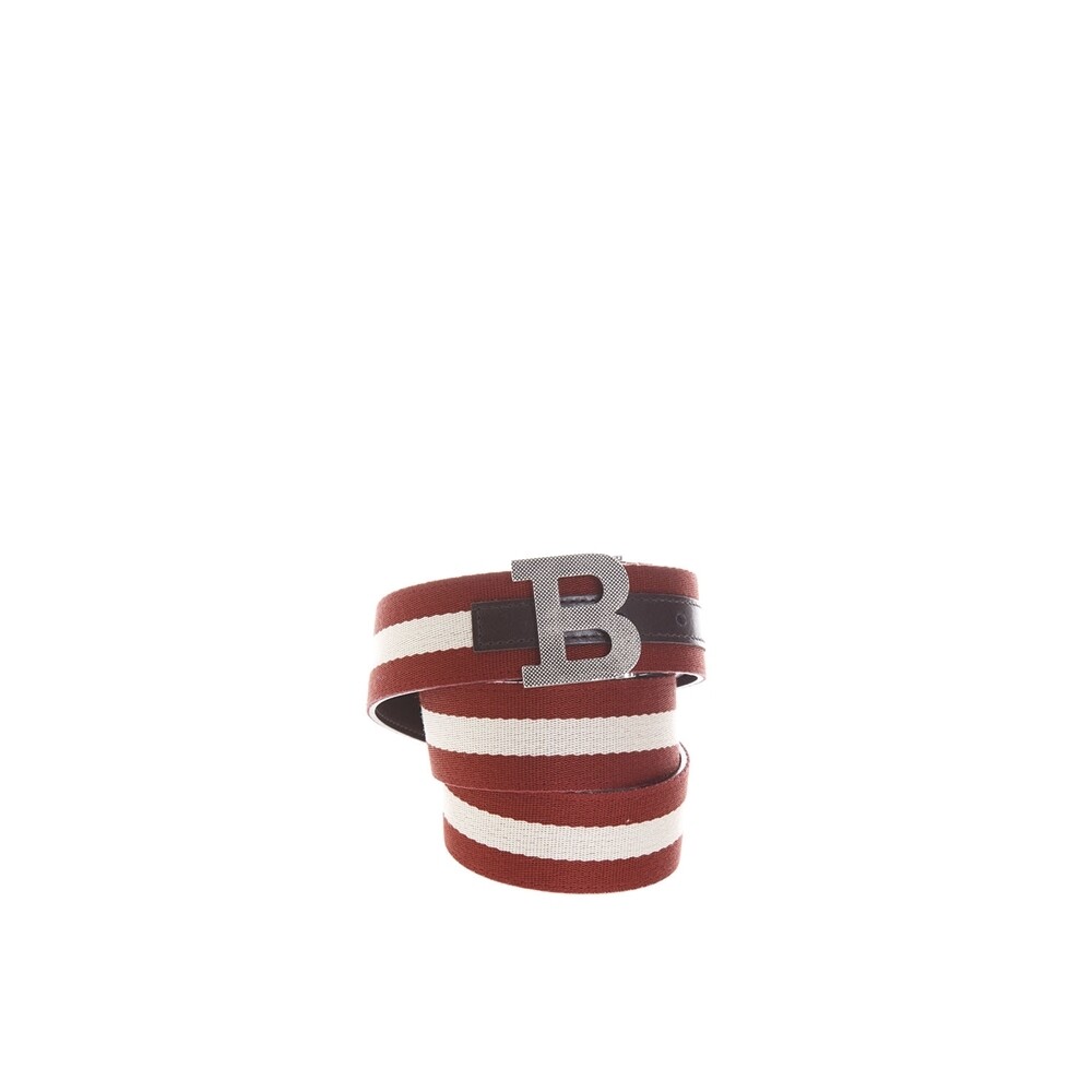 BALLY BELTS RED/WHITE