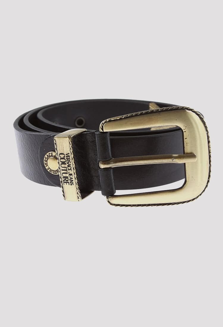 Versace Jeans Couture Mens Belts Metal Pointed Tip