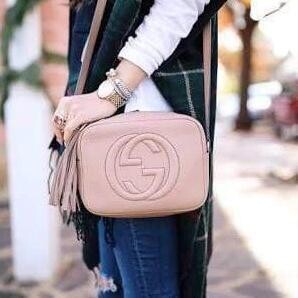 Gucci Soho Pink Colour Sling Bag