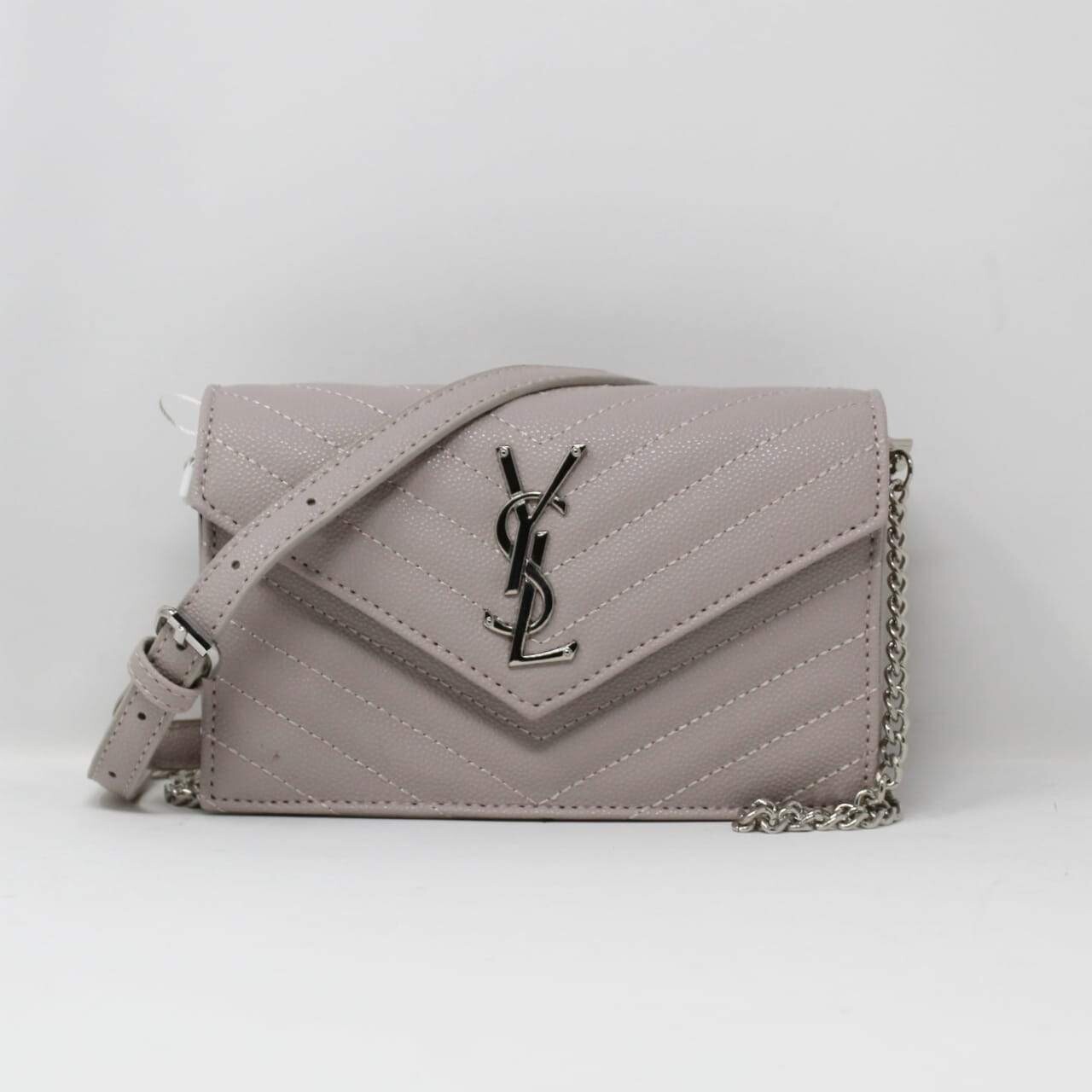 YSL Grey Color Sling Bag