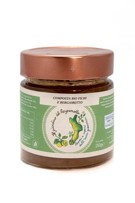 Composta bio fichi e  bergamotto