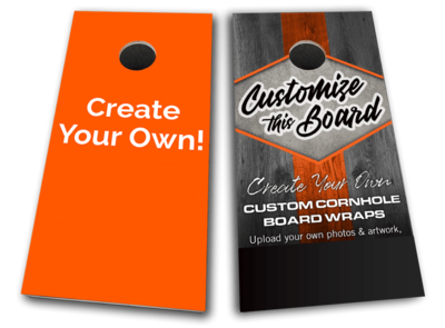 2x4 Custom Cornhold Board Wraps