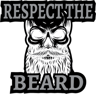 Respect The Beard Sticker