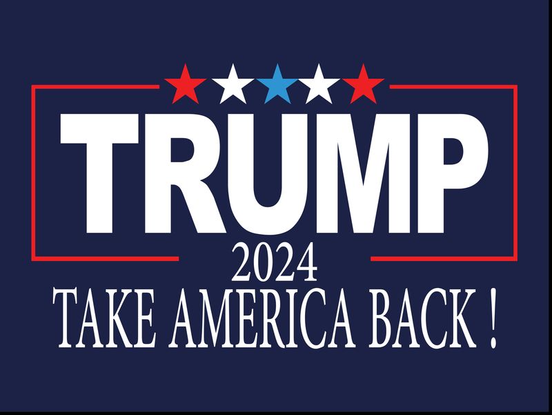 Trump - Take America Back Yard Sign