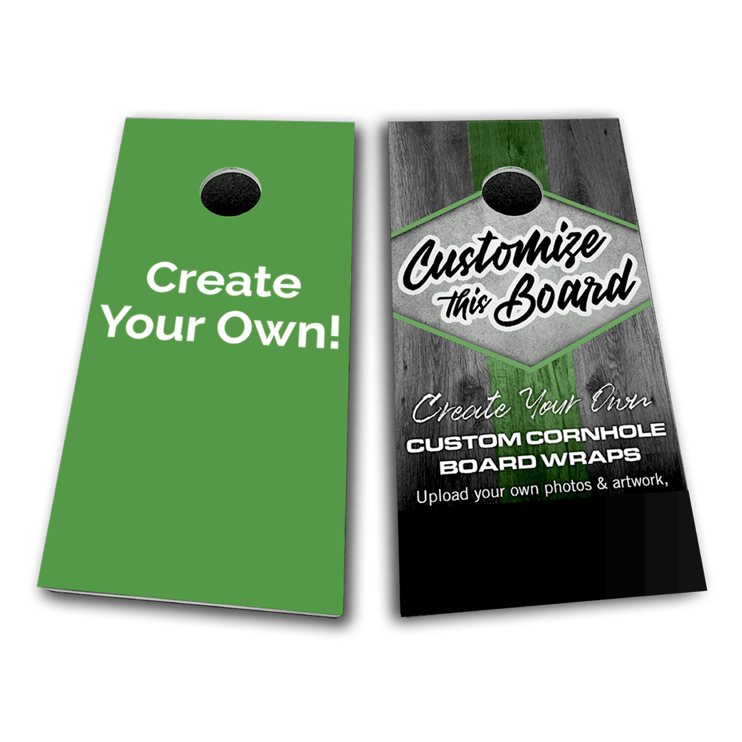 2x4 Custom Cornhole Board Wraps