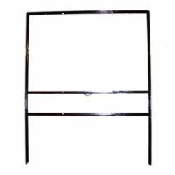 24 3/16" H X 36 3/16" W WITH RIDER COMBO SIGN FRAME (BOLT IN & SLIDE IN)
