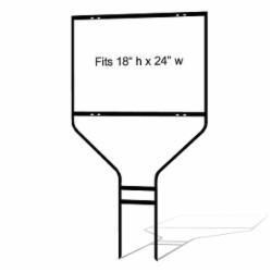18" X 24" X 45" R-FRAME R-24 1/2" ROUND ROD