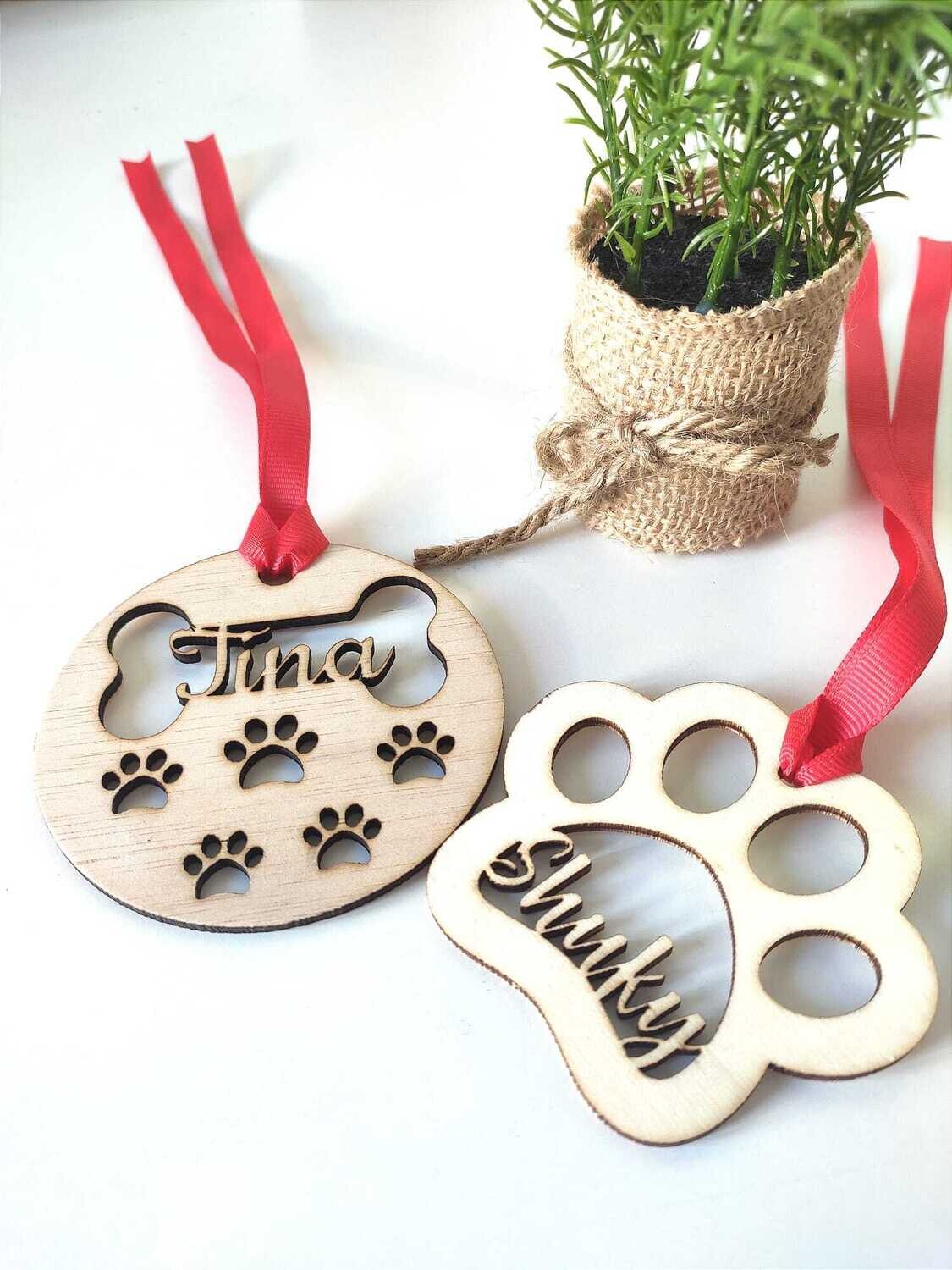Adornos personalizados para navidad