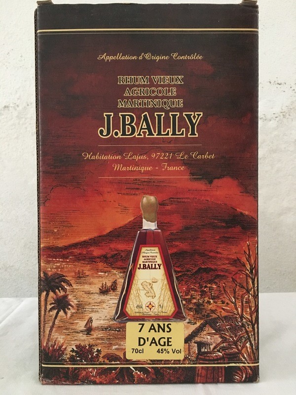 RUM VIEAUX AGRICOLE MARTINIQUE 7 YO - J. BALLY