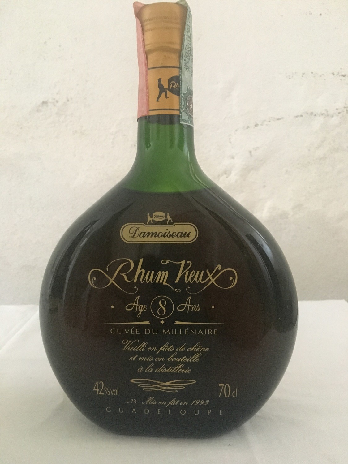 Rhum Vieux Damoiseau &#39;Cuvee du Millenaire&#39; 8 Ans