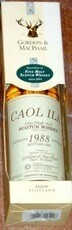 WHISKY CAOL ILA 1988 GORDON &amp; MACPHAIL BOTTLED 1998