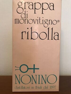 GRAPPA MONOVITIGNO RIBOLLA GIALLA - NONINO GRAPPA MONOVITIGNO RIBOLLA GIALLA - NONINO