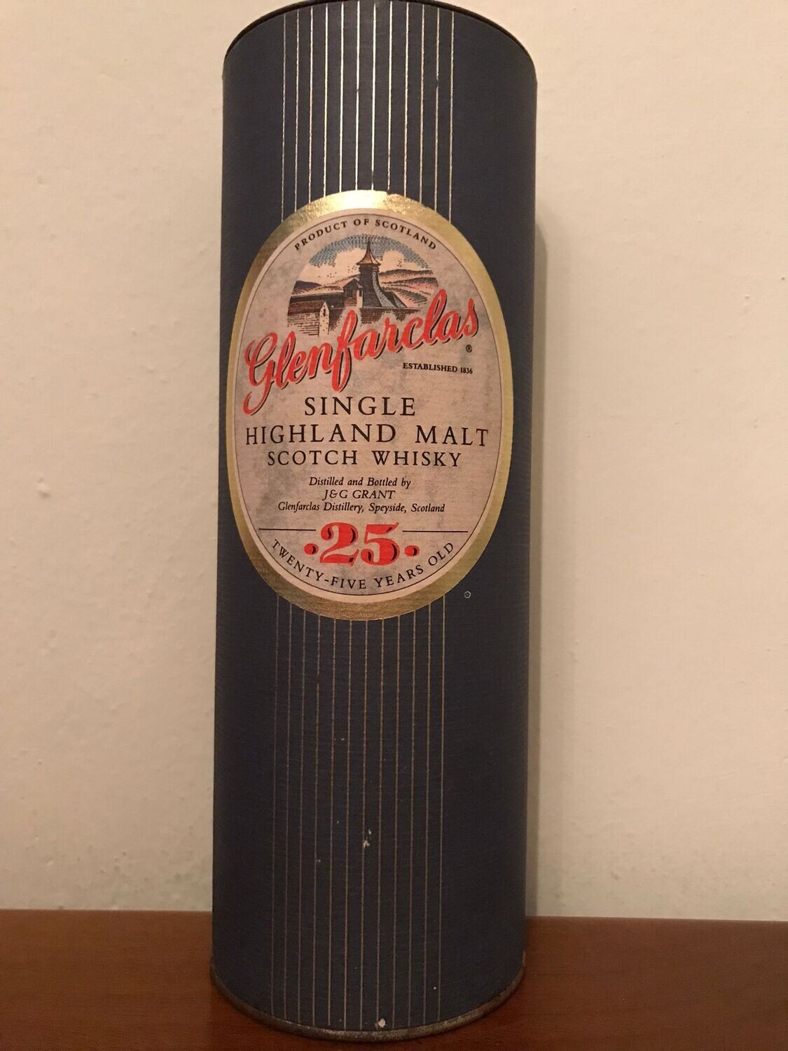 WHISKY GLENFARCLAS OLD SELECTION 25 YO-SINGLE HIGHLAND MALT SCOTCH