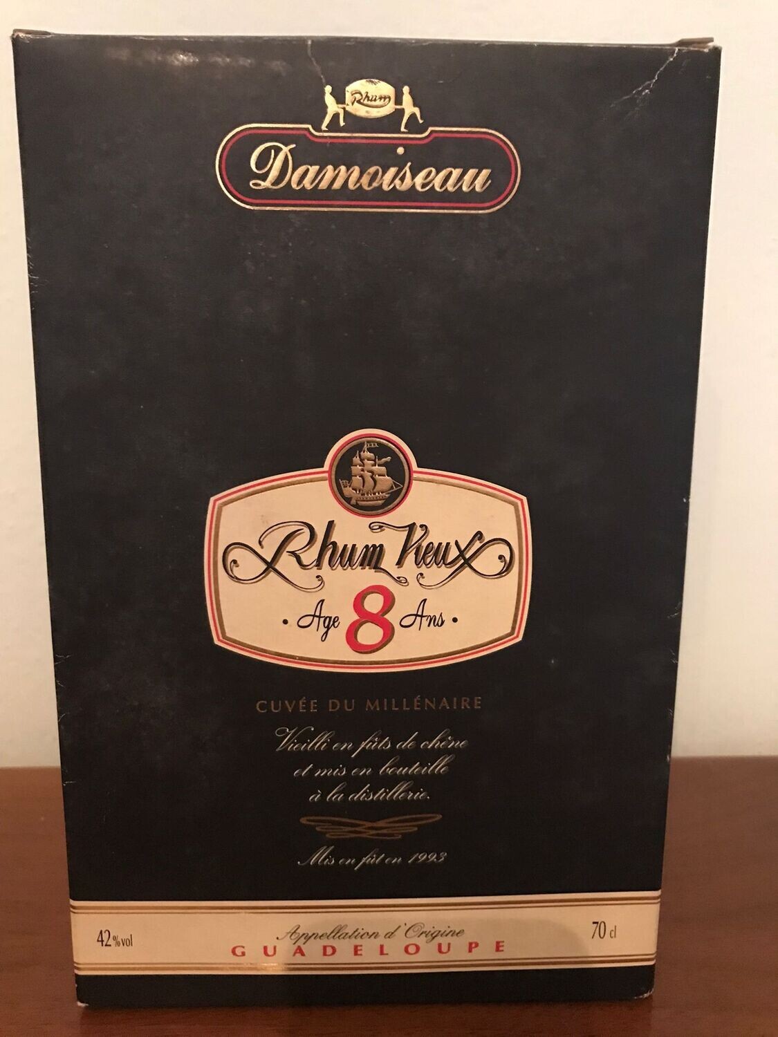 Rhum Vieux Damoiseau &#39;Cuvee du Millenaire&#39; 8 Ans