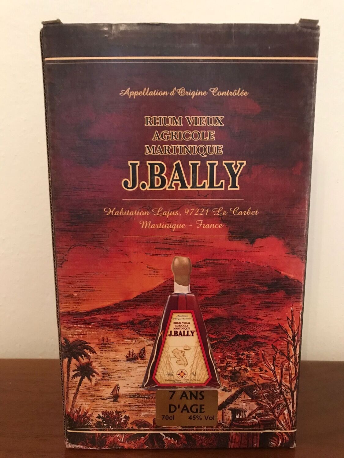 RUM VIEAUX AGRICOLE MARTINIQUE 7 YO - J. BALLY
