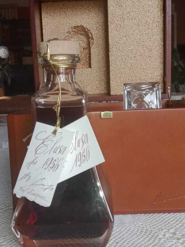 BAS ARMAGNAC 1956 - Cristallo BACCARAT in Cassetta Originale