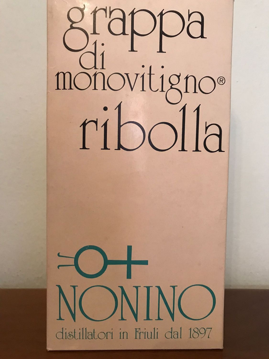 GRAPPA MONOVITIGNO RIBOLLA GIALLA - NONINO