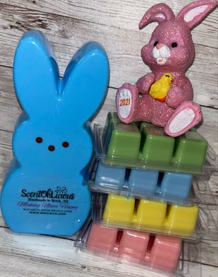 Wild Peach Magnolia Clamshell Wax Melt