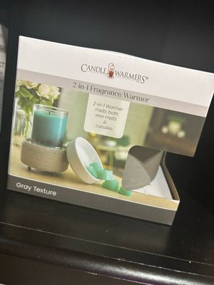 Gray &amp; White Element Fragrance Warmer