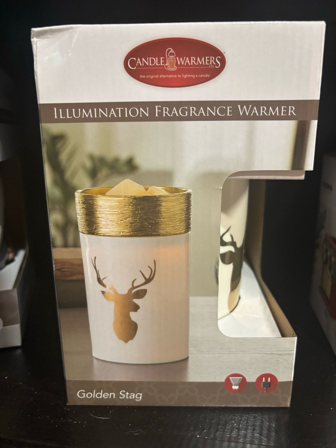 Gold Deer Illumination Fragrance Warmer