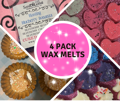 4 Pack Wax Melts