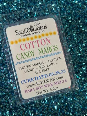 Cotton Candy Margs Clamshell Wax Melt