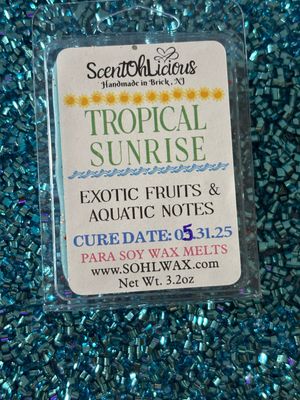 Tropical Sunrise Clamshell Wax Melt