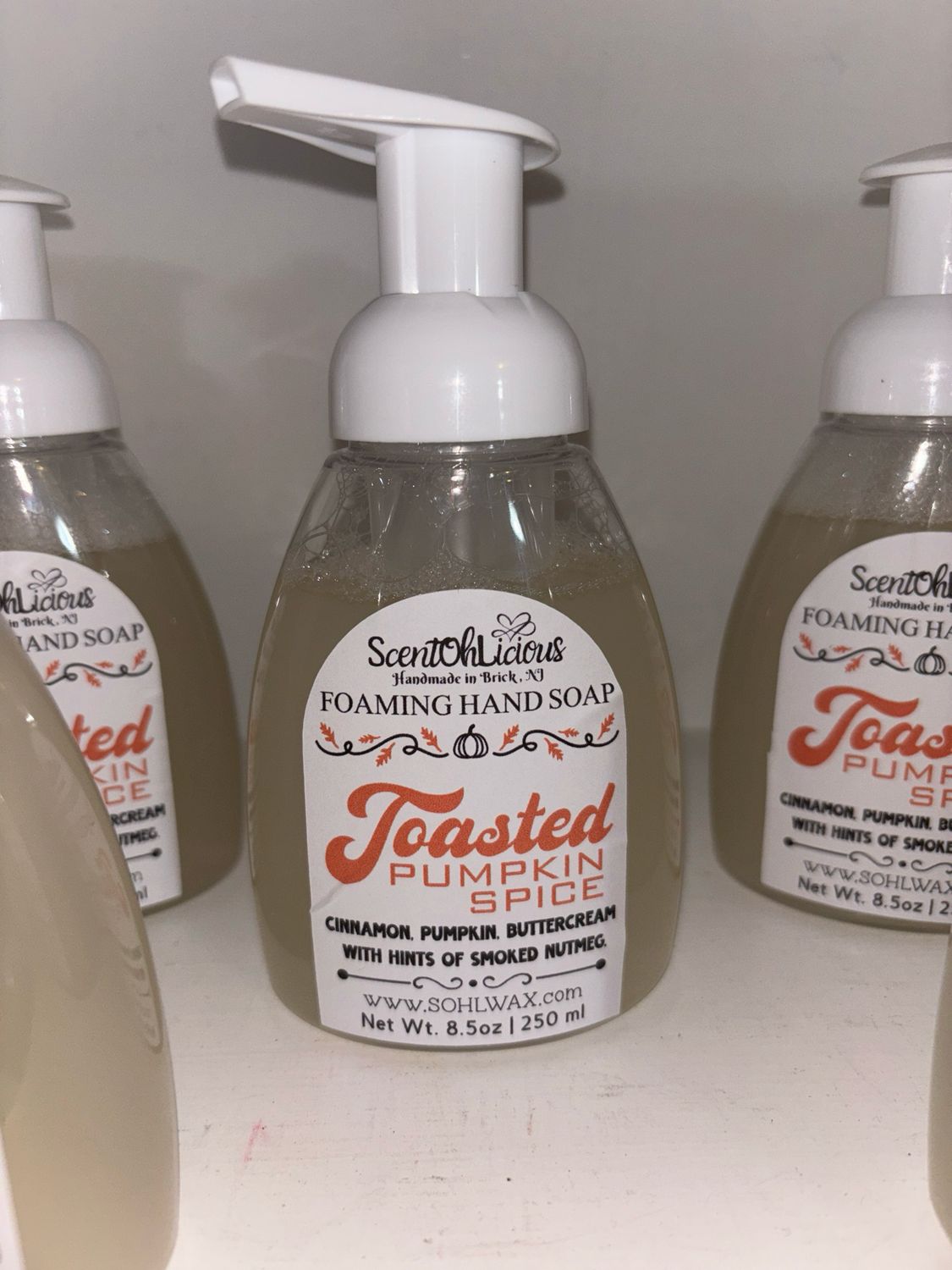 Toasted Pumpkin Spice Foaming Hand Soap