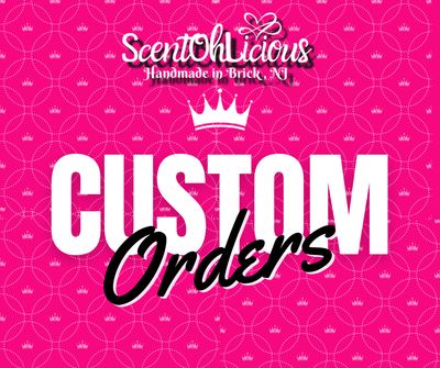 Custom Order Options