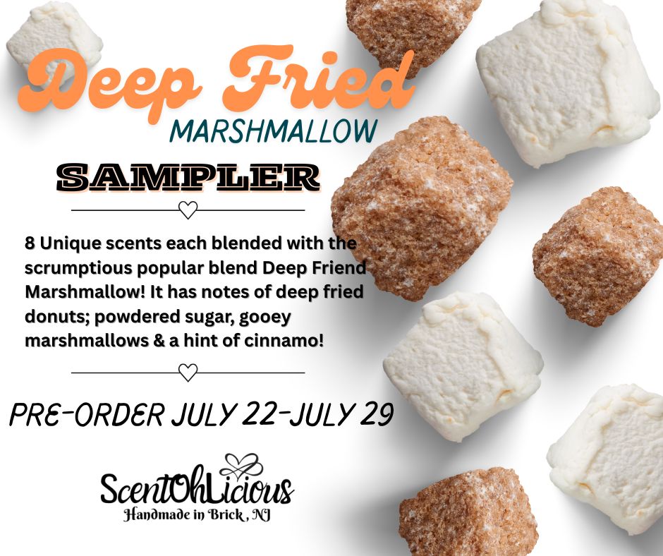 Deep Fried Marshmallow Sampler PRE-ORDER (CLAMSHELLS)