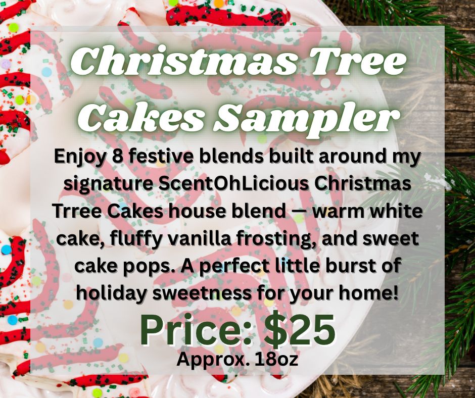 🎄Christmas Tree Cakes Sampler 🎄