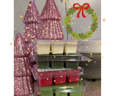 Pink Tinsel Clamshell