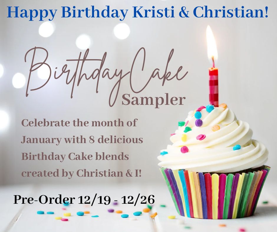 🎂 Birthday Cake Sampler Pre-Order