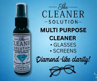 The Eyeglass Cutter Cleaner Solution