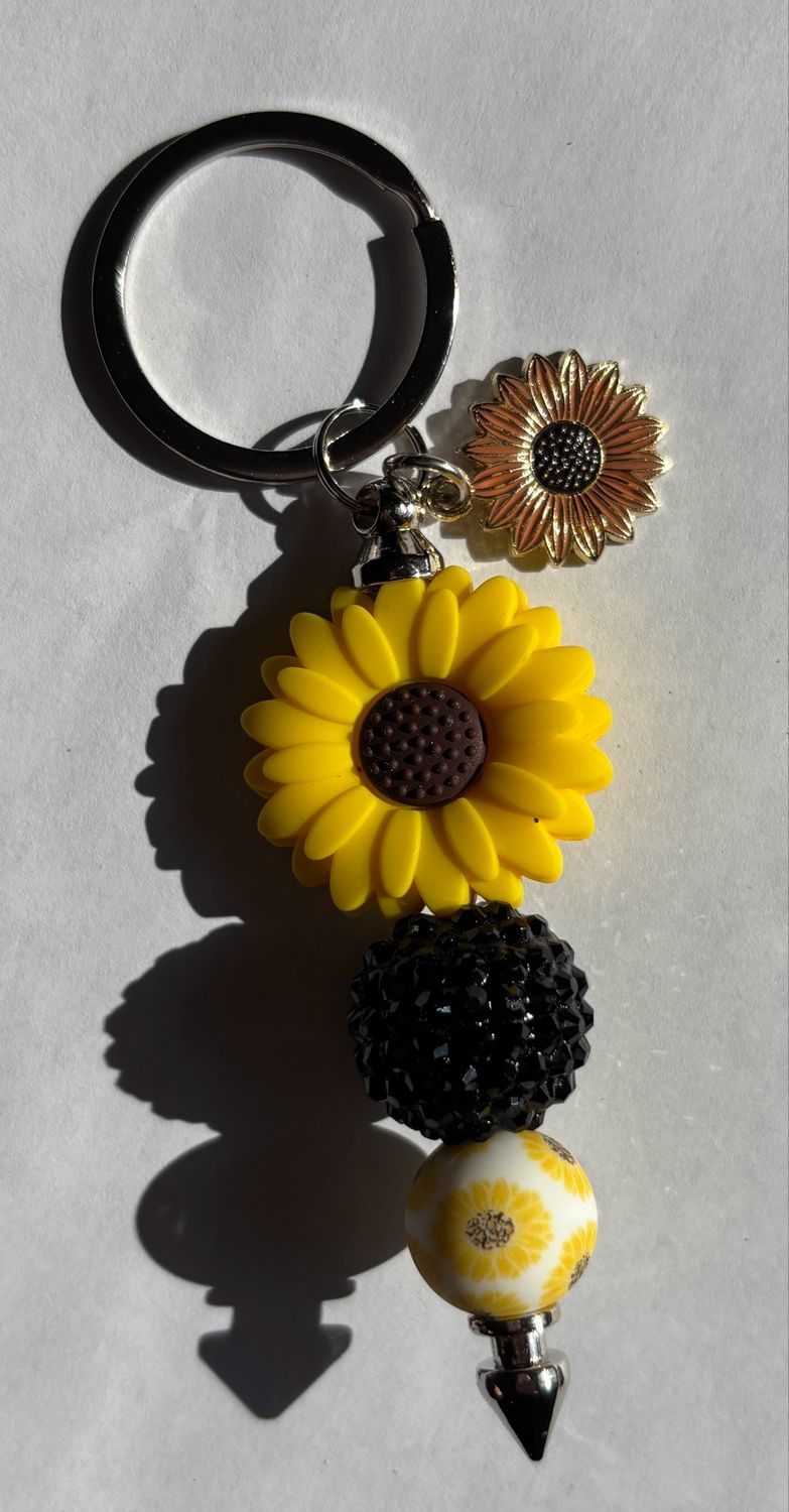 🌻 Sunflower Key Chain