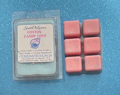🍬 Cotton Candy Cove Clamshell