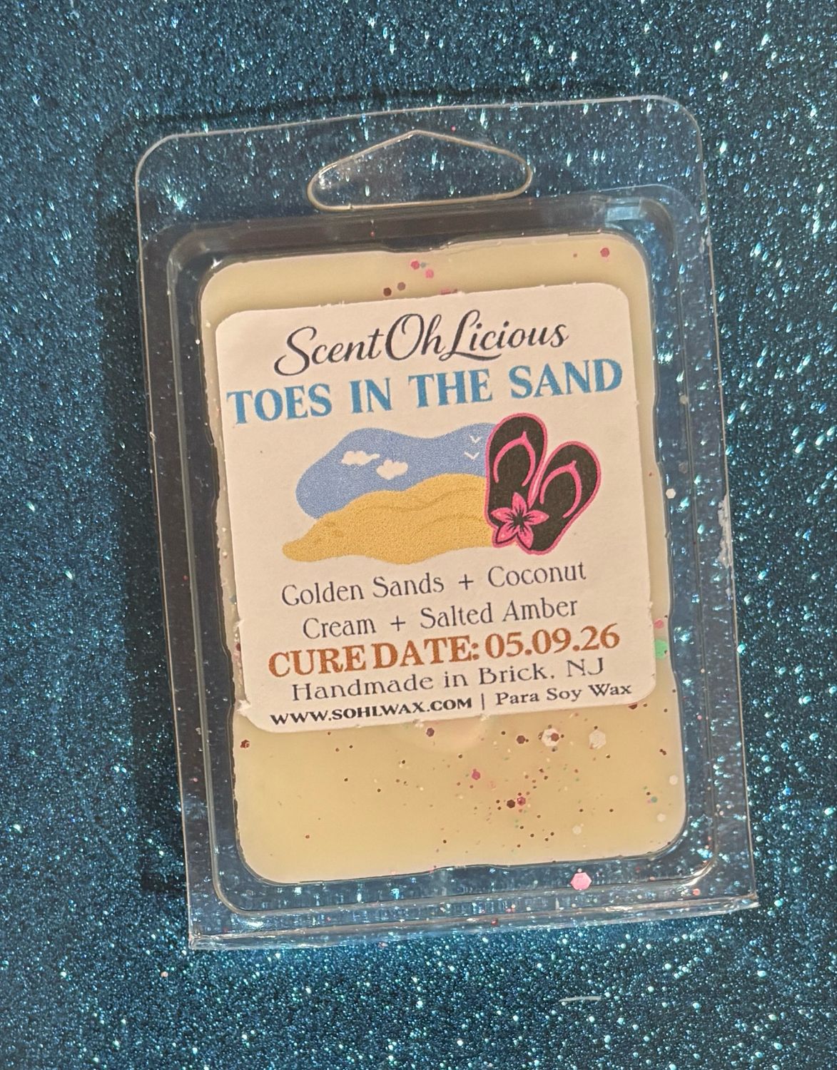 🏖️Toes In The Sand Clamshell