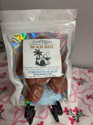 Beach Date Wax Melt Shapes
