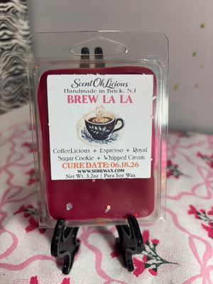 Brew La La Clamshell Wax Melt