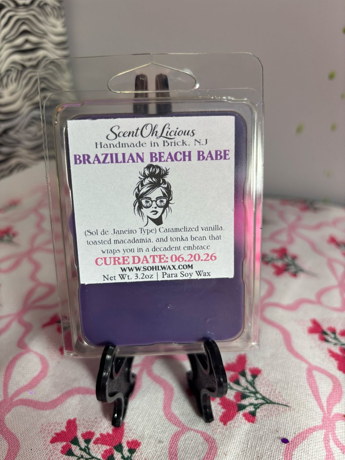 Brazilian Beach Babe Clamshell Wax Melt