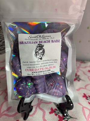 Brazilian Beach Babe Wax Melt Shapes