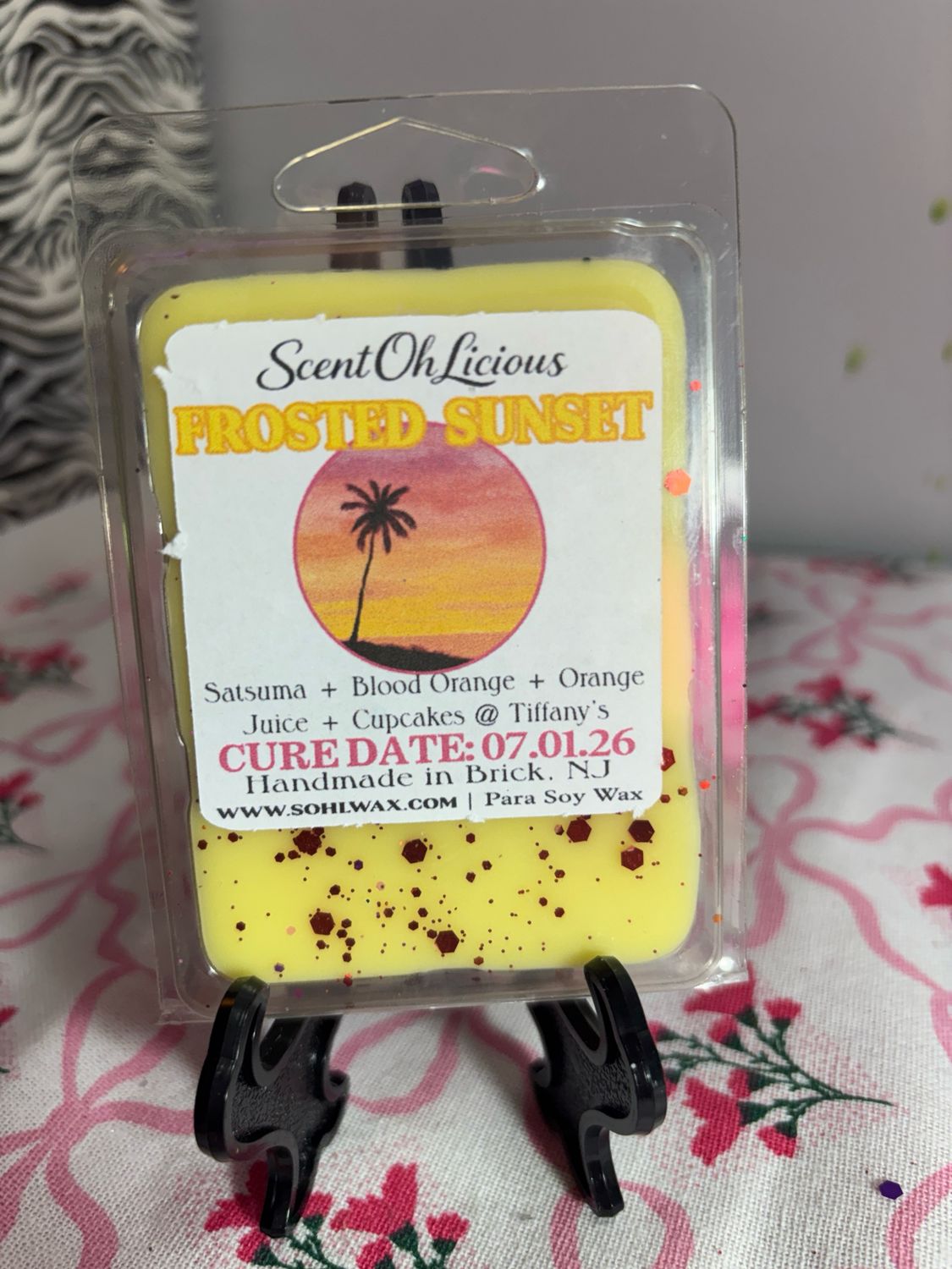 Frosted Sunset Clamshell Wax Melt