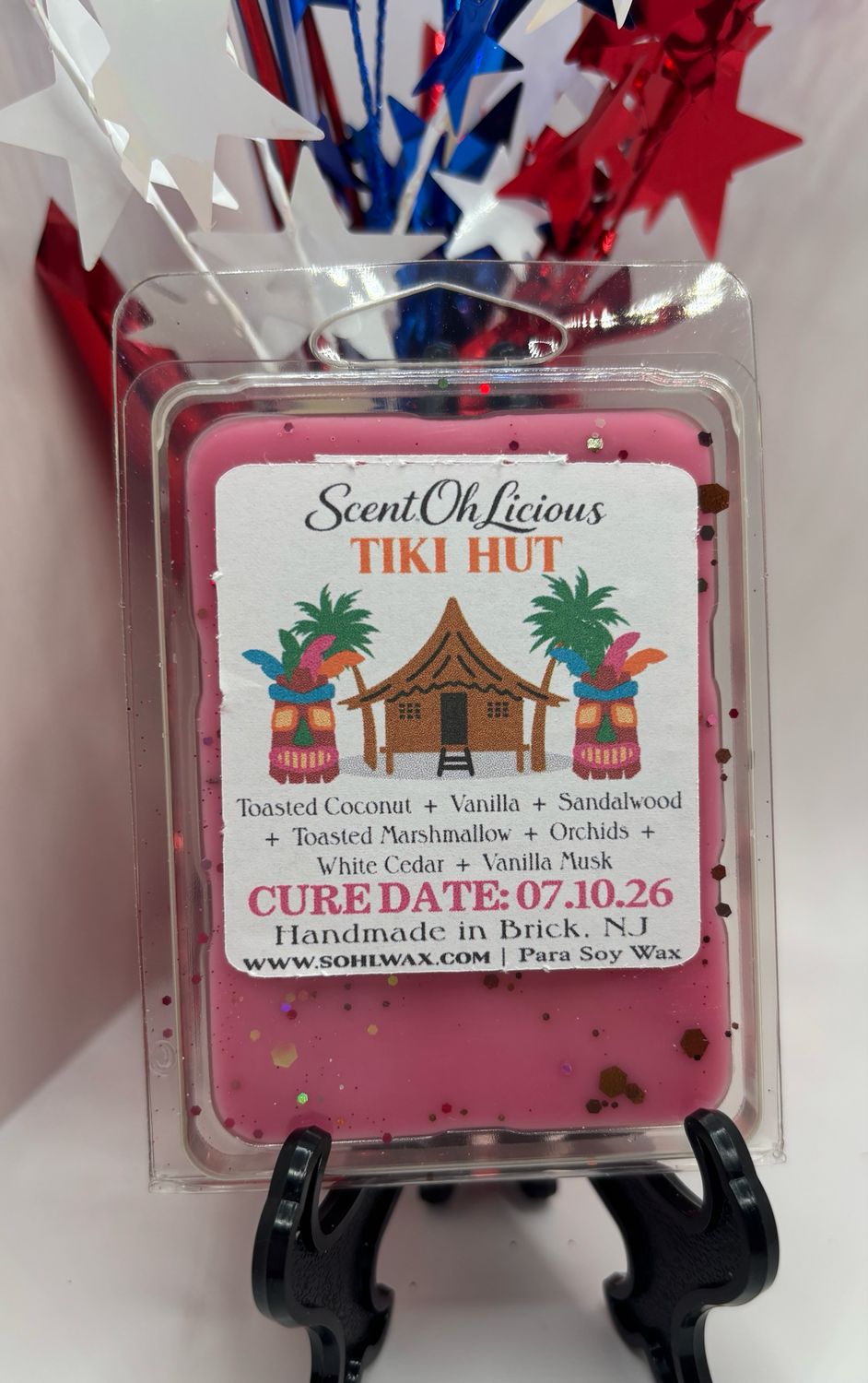 Tiki Hut Clamshell Wax Melt